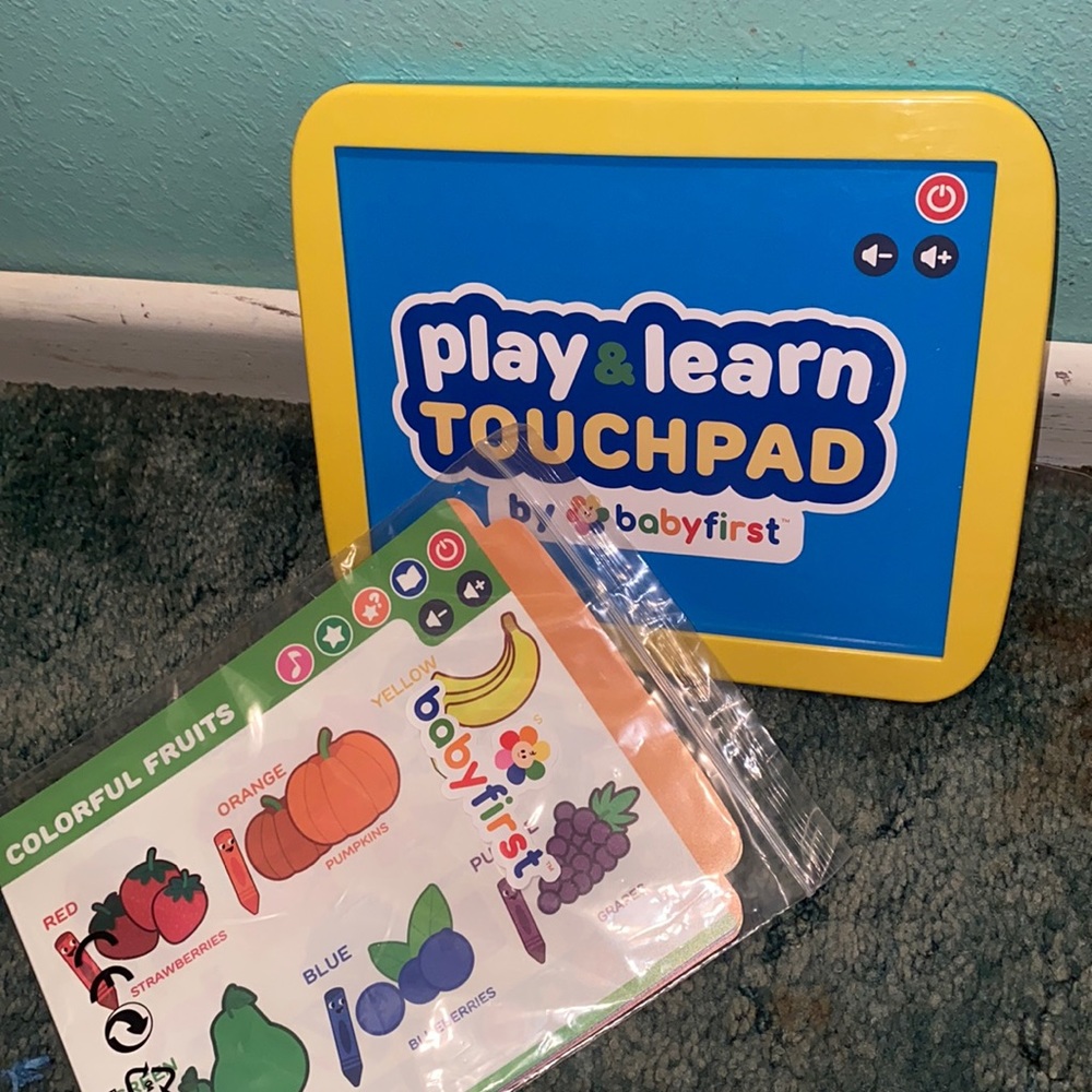 Touchpad play and learn